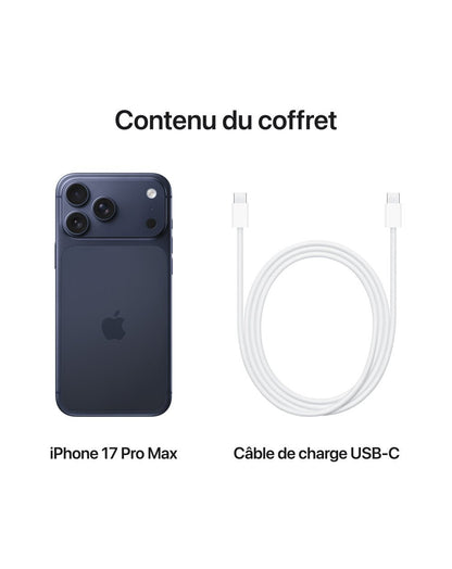 iPhone 17 Pro Max - 256 GB - Bleu intense - Image 5